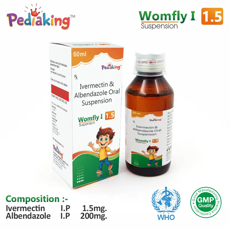 Ivermectin Albendazole Suspension PCD Pharma Franchise